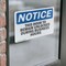 Signmission This Door To Remain Unlocked During Business Hours, 10 in W x Rectangle, Vinyl Decal OS-2PACK-NS-D-710-L-18605 - alternate 5
